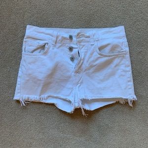 white brandy melville shorts